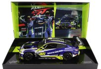 Minichamps BMW 4-series M4 Gt3 Team Wrt N 46 Winner Gtwce Gt World Challenge Europe Sprint Cup Misano Italy 2023 - Valentino Rossi - Maxime Martin 1:18 Fialová Žlutá Černá