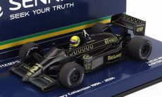 Minichamps Lotus F1  98t Renault Turbo N 12 Season Dirty Version 1986 Ayrton Senna 1:43 Černé Zlato