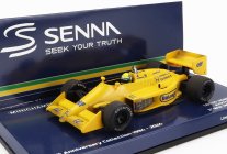 Minichamps Lotus F1  Honda 99t N 12 Winner Monaco Gp Dirty Version 1987 Ayrton Senna - First Victory F1 Monaco Gp 1:43 Žlutá
