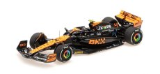 Minichamps Mclaren F1  Mcl60 Team Mclaren N 4 2nd Singapore Gp 2023 Lando Norris 1:43 Bílá Oranžová Černá