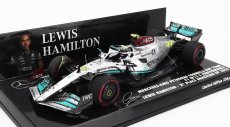 Minichamps Mercedes gp F1 W13e Team Mercedes-amg Petronas F1 N 44 2nd Brazilian Gp 2022 Lewis Hamilton 1:43 Stříbrná Zelená