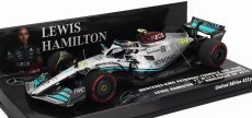 Minichamps Mercedes gp F1 W13e Team Mercedes-amg Petronas F1 N 44 2nd Hungarian Gp 2022 Lewis Hamilton 1:43 Stříbrná Zelená