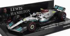Minichamps Mercedes gp F1 W13e Team Mercedes-amg Petronas F1 N 44 3rd Silverstone British Gp 2022 Lewis Hamilton 1:43 Stříbrná Zelená