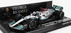 Minichamps Mercedes gp F1 W13e Team Mercedes-amg Petronas F1 N 63 3rd France Gp 2022 George Russell 1:43 Stříbrná Zelená