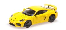 Minichamps Porsche 718 Cayman Gt4 (981) 2019 1:87 Žlutá