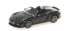 Minichamps Porsche 718 Spider (981) Open 2019 1:87 Green Met