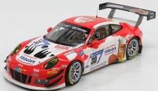 Minichamps Porsche 911 991 Gt3r N 30 24h Nurburgring 2018 Lance David Arnold - Alexander Muller - Wolf Henzler - Matt Campbell 1:18 Bílá Červená