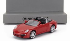 Minichamps Porsche 911 991 Targa Cabriolet Open 2014 1:87 Red