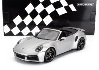 Minichamps Porsche 911 992 Turbo S Cabriolet Open 2020 1:18 Silver