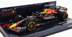 Minichamps Red bull F1  Rb18 Team Oracle Red Bull Racing N 1 Winner Abu Dhabi Gp World Champion 2022 Max Verstappen 1:43 Matná Modrá Žlutá Červená