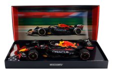Minichamps Red bull F1  Rb18 Team Oracle Red Bull Racing N 1 World Champion Winner Austin Usa Gp 2022 Max Verstappen 1:18 Matná Modrá Žlutá Červená