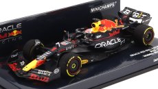 Minichamps Red bull F1  Rb19 Team Oracle Red Bull Racing N 1 World Champion Winner Belgian Gp 2023 Max Verstappen 1:43 Matt Blue