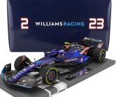 Minichamps Williams F1  Fw45 Team Williams Racing Gulf N 2 Austin Usa Gp 2023 Logan Sargeant 1:18 Blue