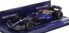 Minichamps Williams F1  Fw45 Team Williams Racing Gulf N 23 Las Vegas Usa Gp 2023 Alexander Albon 1:43 Modrá Černá
