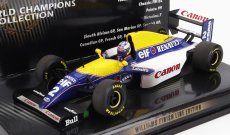 Minichamps Williams F1  Renault Fw15 N 2 World Champion Dirty Version Season 1993 Alain Prost 1:43 Modrá Žlutá Modrá