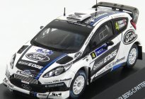 Minipartes Ford england Fiesta Rs Wrc N 4 Rally Finland 2012 P.solberg - C.patterson 1:43 Bílá Černá