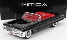 Mitica Cadillac Eldorado Biarritz Convertible Open 1962 1:18 Black