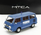 Mitica-diecast Fiat Fiat 850 Familiare Polizia 1970 – Interno Brown 1:18 Světle Modrá