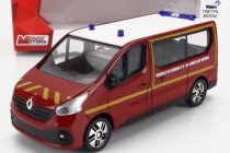 Mondomotors Peugeot Expert Minibus Sapeurs Pompiers 2007 1:43 Červená Bílá