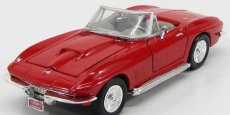 Motor-max Chevrolet Corvette Cabriolet 1967 1:24 Red