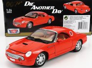 Motor-max Ford usa Thunderbird 1999 - 007 James Bond - Die Another Day - La Morte Puo' Attendere 1:24 Orange