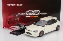 Motorhelix Honda Civic Ek9 Type R Mugen With Engine And Accessories 1999 1:18 Bílá