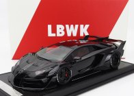 Motorhelix Lamborghini Aventador Gt Evo Lbwk Lb-works 2019 1:18 Černý Metamidový Uhlík