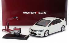Motorhelix Mitsubishi Civic Type-r Fd2 With Engine And Accessories 2007 1:18 Bílá Perla