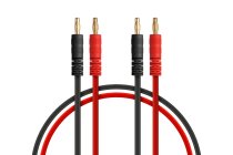 Napájecí kabel 50cm se 4mm banánky