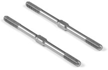 Nastavitelné táhlo spojovačky M3.5 levý/pravý závit 55 mm – HUDY pružinová ocel (2 ks)
