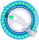 Naviják s rukojetí 18 cm s délkou šňůry 200 m, neonový
