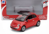 Newray Fiat Nuova 500 2007 1:24 Red