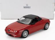 Norev Alfa romeo Spider 2.0 Twin Spark Cariolet Soft-top 1999 1:18 Red