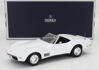 Norev Chevrolet Corvette Convertible 1969 1:18 Bílá