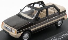 Norev Citroen Visa Convertible 1984 1:43 Brown