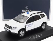 Norev Dacia Duster Police Equipe Cynophile 2020 1:43 Bílá