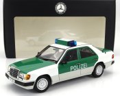 Norev Mercedes benz E-class 230e (w124) Germany Polizei 1989-1993 1:18 Bílá Zelená