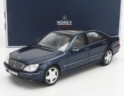 Norev Mercedes benz S-class S55 Amg (w220) 2000 1:18 Blue Met