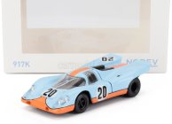 Norev Porsche 917k 4.5l Team John Wyer Automotive Engineering Ltd Gulf N 20 24h Le Mans 1970 Jo Siffert - Brian Redmann 1:43 Světle Modrá Oranžová