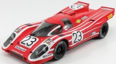 Norev Porsche 917k Team Salzburg N 23 Winner 24h Le Mans 1970 H.herrmann - R.attwood 1:12 Červená Bílá