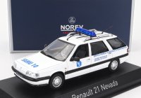 Norev Renault R21 Nevada Sw Station Wagon Samu Ambulance 1991 1:43 Bílá