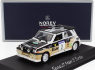 Norev Renault R5 Maxi Turbo Team Diac N 1 Winner Rally Du Var 1986 Francois Chatriot - Michel Perin 1:43 Černá Béžová Bílá