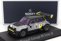 Norev Renault R5 Turbo 3e E-tech 2022 1:43 Černá Bílá Žlutá