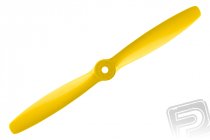 Nylon vrtule žlutá 9x6 (22x15 cm), 1 ks.