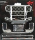 Nzg Accessories Bullbar For Scania S730 V8 Tractor Truck 2-assi 2017 1:18 Silver