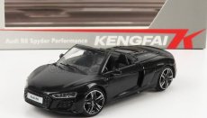 Nzg Audi R8 Spider Performance 2019 1:64 Black