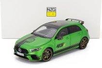 Nzg Mercedes benz A-class A45s 4-matic Amg 2023 1:18 Zelená S Černou