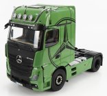 Nzg Mercedes benz Actros 2 1863 Gigaspace 4x2 Mirrorcam Tractor Truck 2-assi 2018 1:18 Olivová Zelená