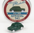 Officina-942 Fiat 600 1955 1:160 Tmavě Zelená