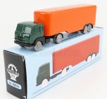 Officina-942 Fiat 682 T2 Truck Semirimorchio Furgonato 1955 1:76 Zelená Oranžová